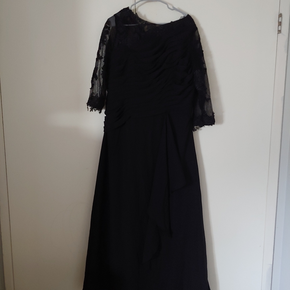 Black formal dress